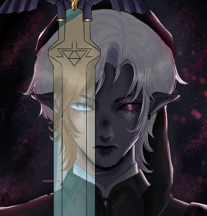 I see the eyes but not the tears